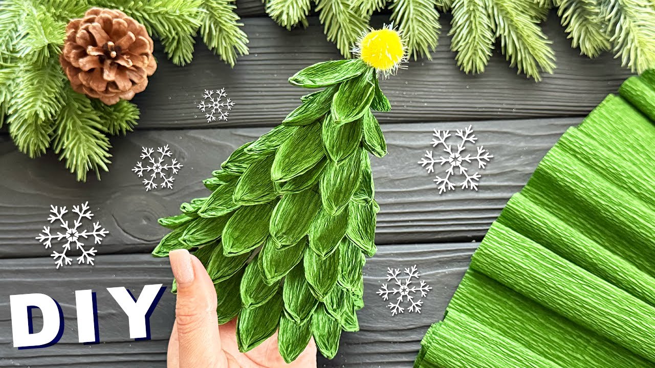 Christmas Paper Tree 🎄🎄 Christmas Paper Craft Ideas Tutorial