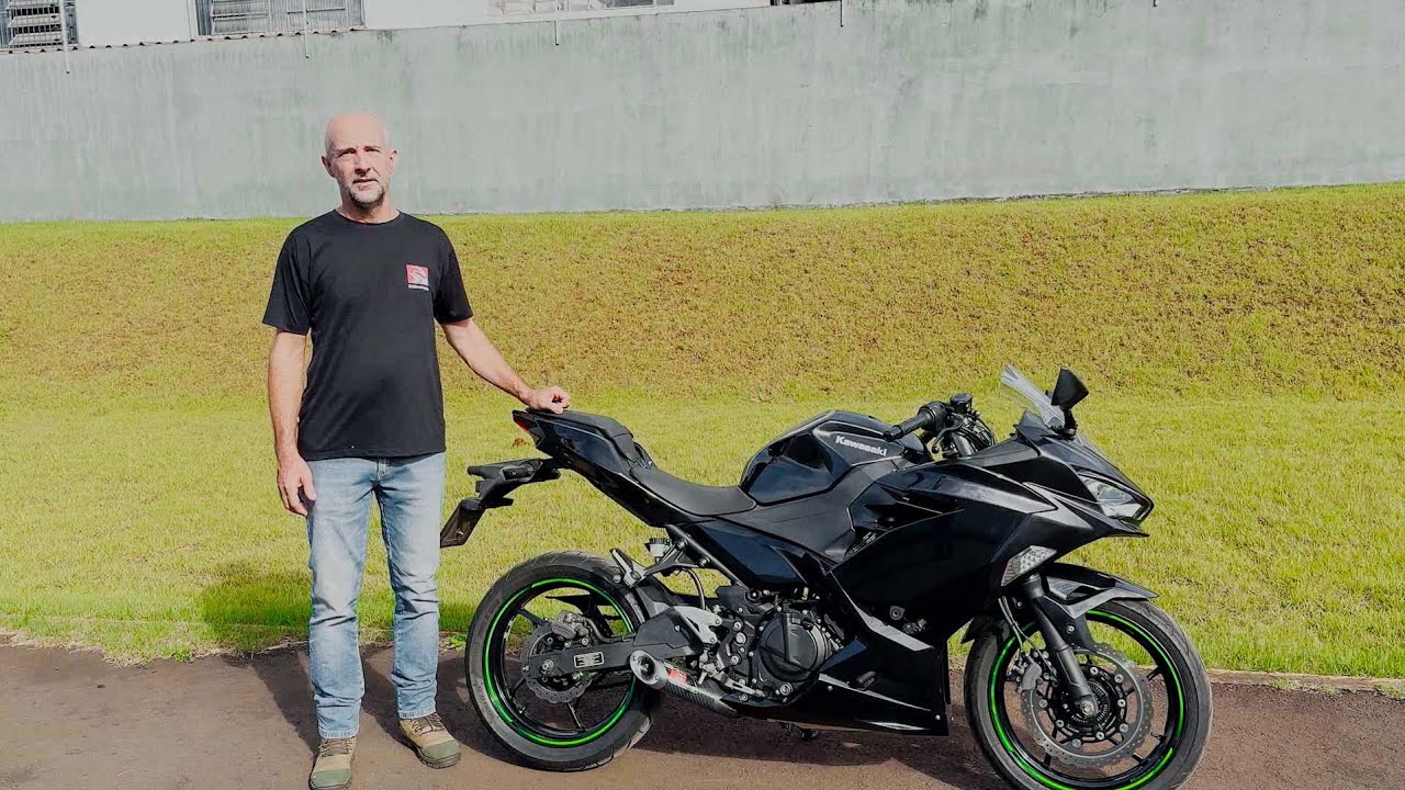 Escapamento Esportivo Disarsz Full para Ninja 400 e Z400