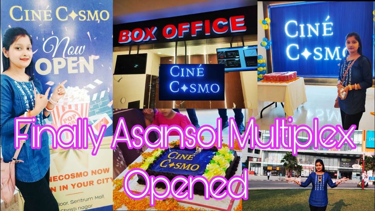 Finally New Cinema Hall Opened At Asansol Sentrum Mall |  New Multiplex Opened At Asansol Sentrum |