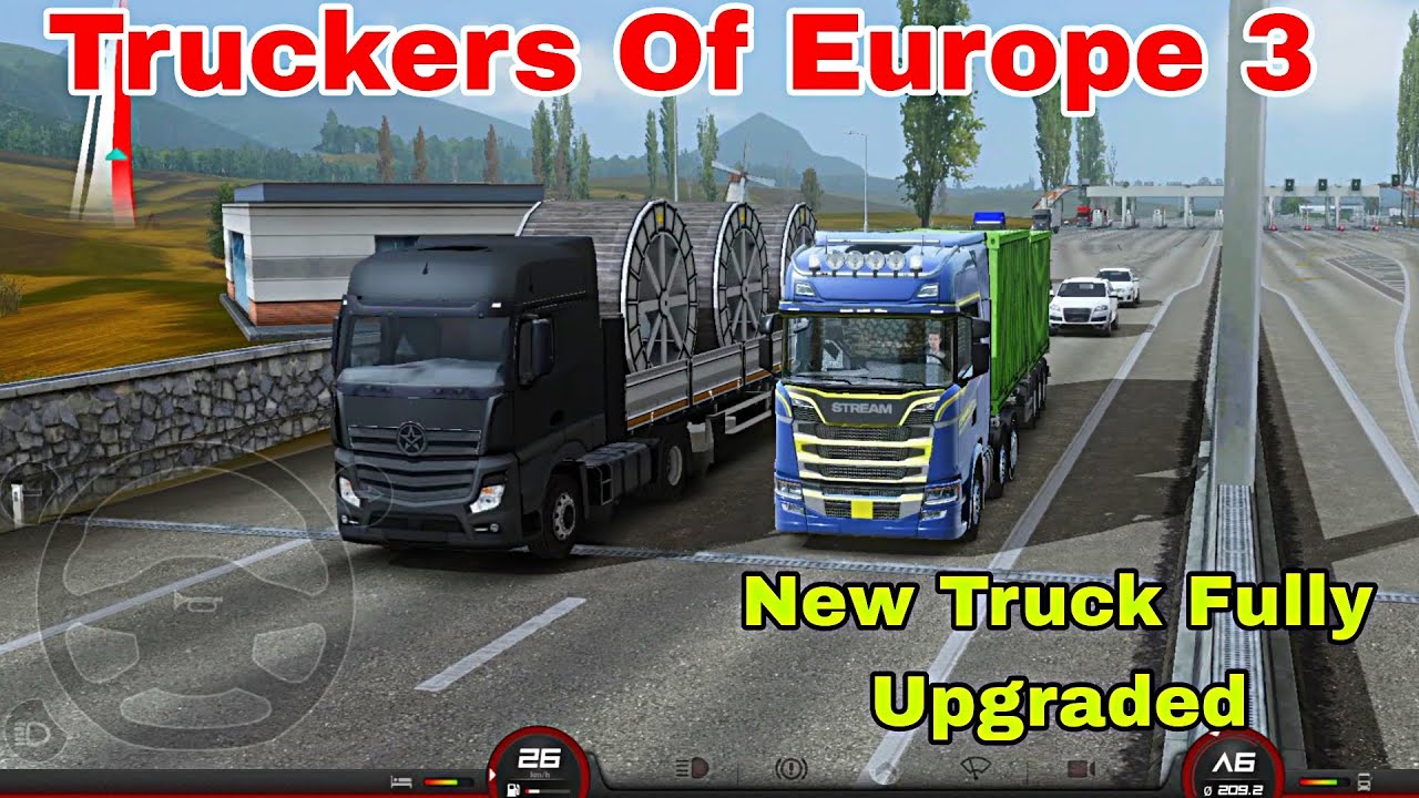 Truckers Of Europe 3 - New Truck Unlock Full Upgrade - Top Speed Driving - Android best Truck Game
