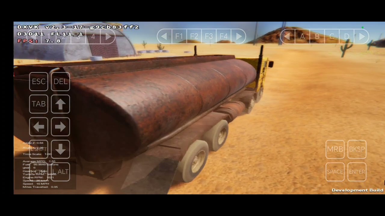 Winlator@Frost 5.1 V1 | My Truck Game (unity game) | Honor X9a (Snapdragon 695)