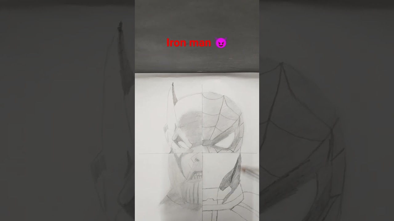 It is Iron man #asmr #viral #drawing #trending #dragonballsuper #draw #dream #gaming #gamingvideos
