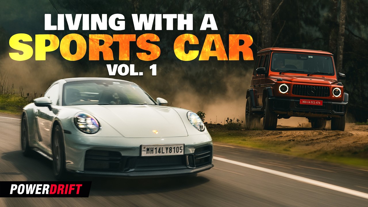 We Drove a Porsche 911 & G63 Across India’s Borders