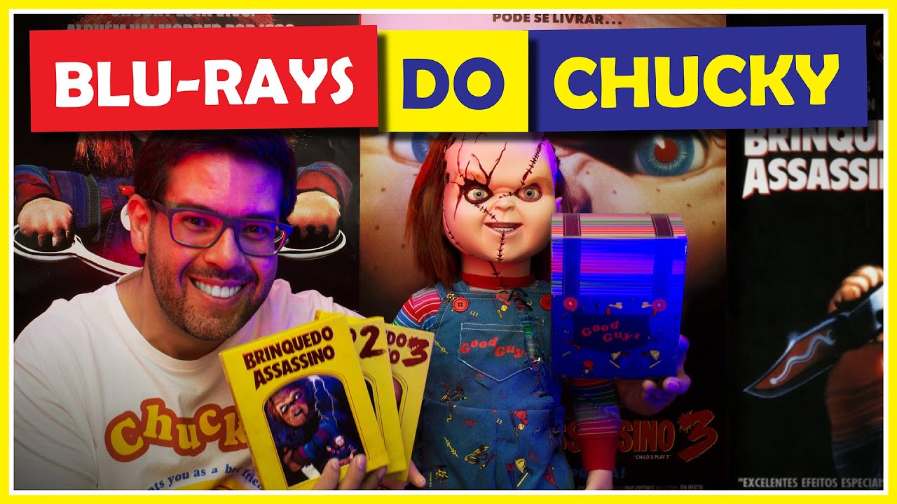UNBOXING | TRILOGIA BRINQUEDO ASSASSINO EM BLU-RAY | Com menus!