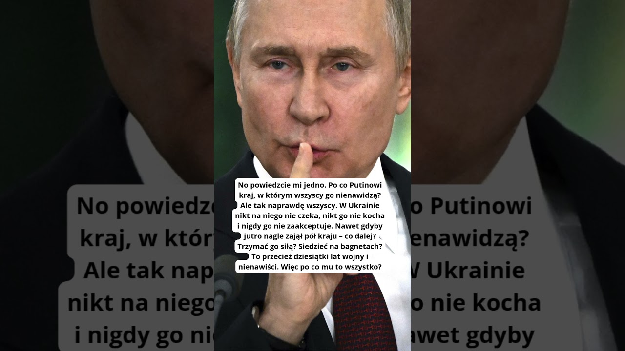 PO CO PUTINOWI UKRAINA?