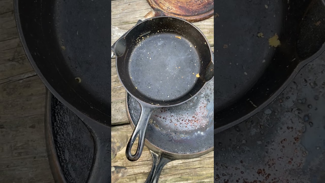 Storage Unit Treasure Hunting in Pennsylvania Found Old Wagner Skillet 