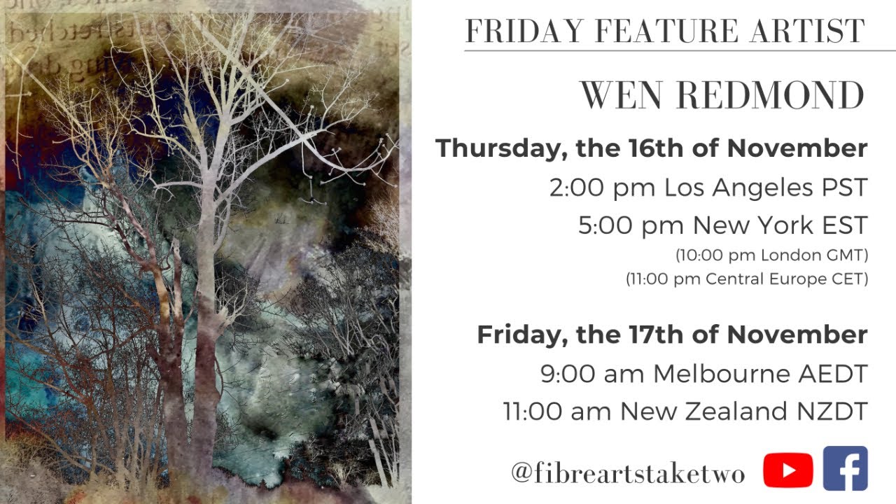 Friday Feature Artist - Wen Redmond