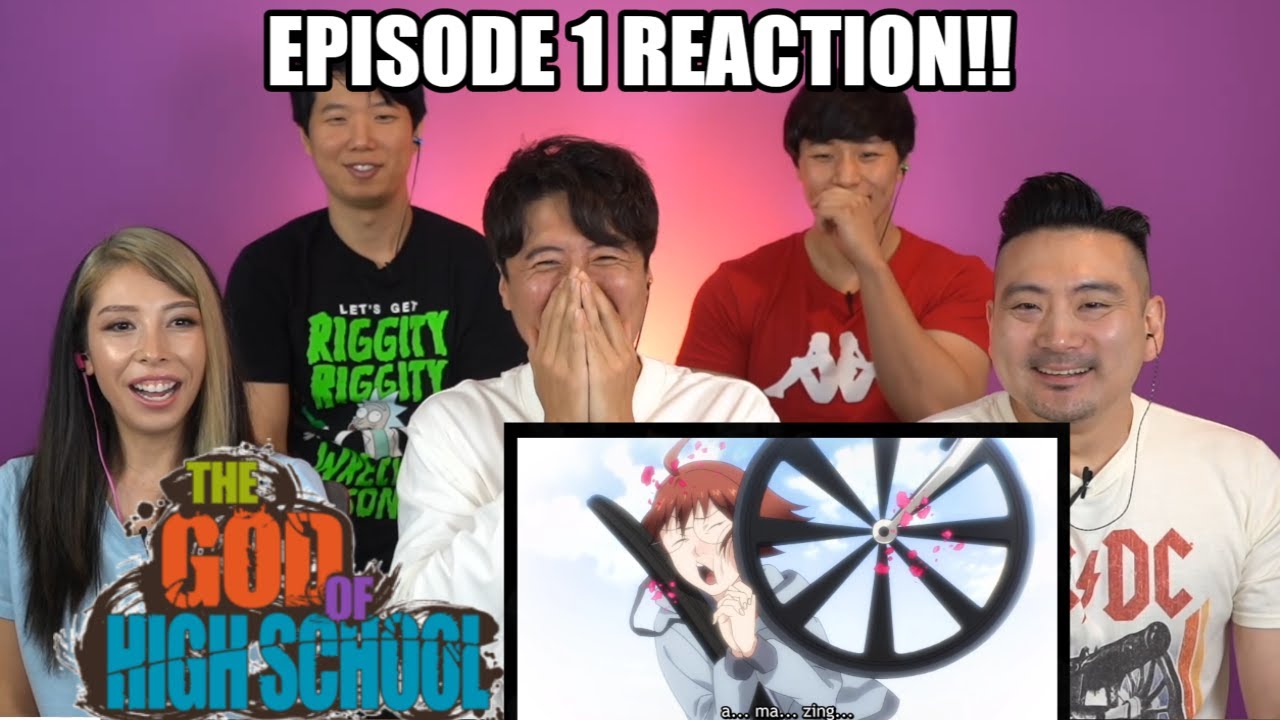 We're Back!! God Of Highschool Episode 1 Group Reaction With Friends!!