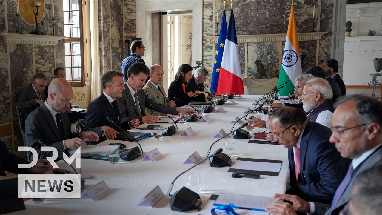 President Macron, Indian PM Modi Hold High-Level Bilateral Talks Ahead of G7 Summit in France | AC1G