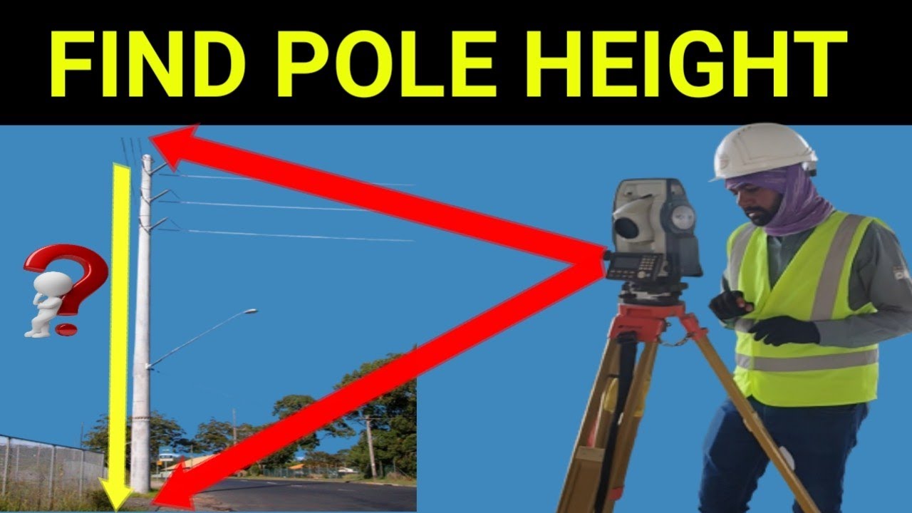 how to check height tower or building by total station / Use REM function in sokkia t .s