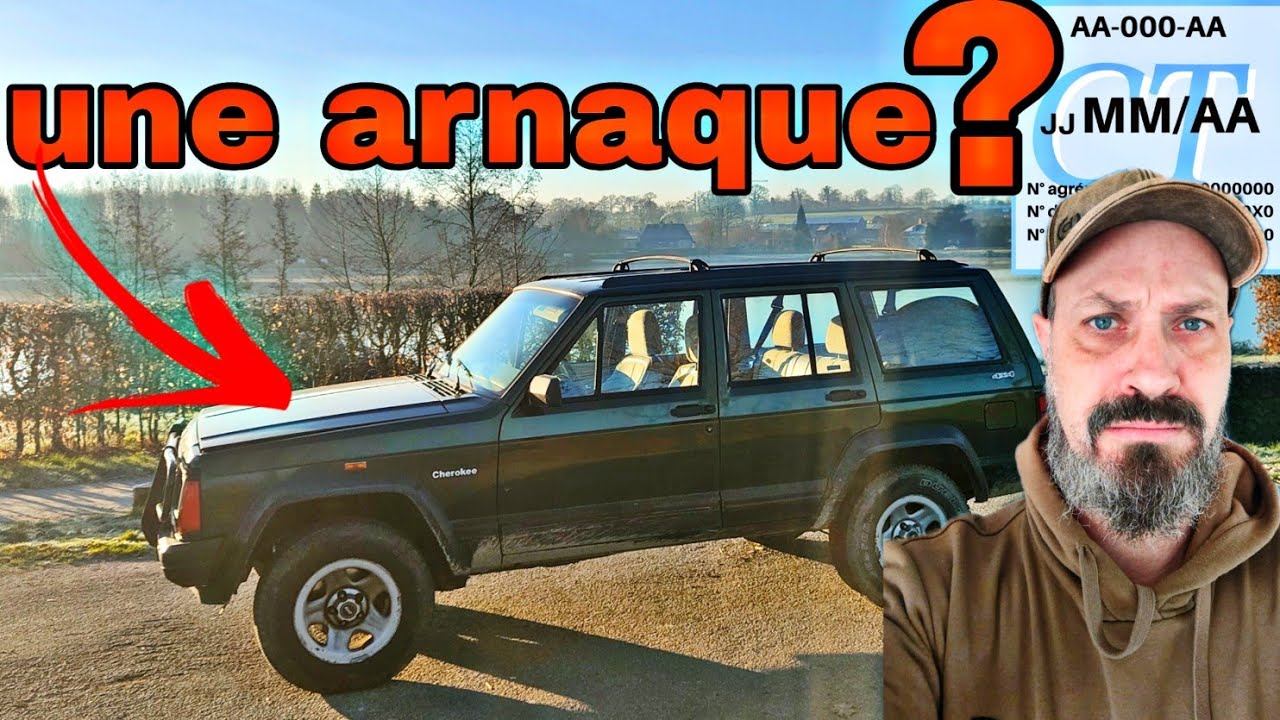 ARNAQUE au CONTRÔLE TECHNIQUE ! ? , plus de problèmes que prévu sur le jeep !!