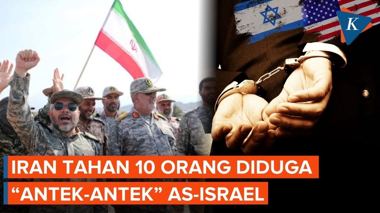 Iran Tangkap 10 