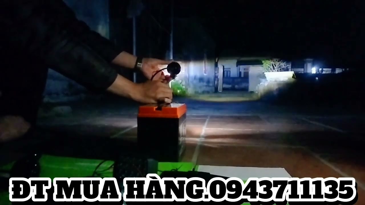 TEST ÁNH SÁNG THỰC TẾ CÁC MẪU ĐÈN TRỢ SÁNG ĐÈN PHA SIÊU SÁNG LẮP XE MÁY Ô TÔ 