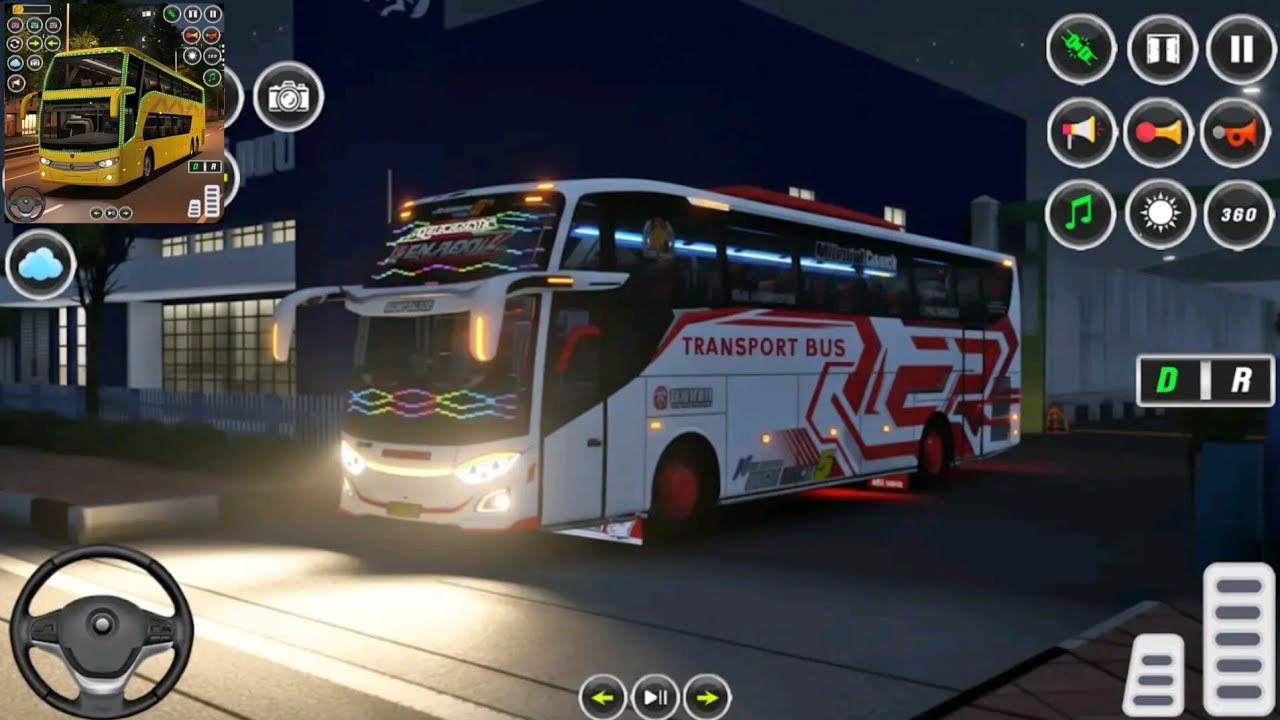 Real Bus Simulator Game - Bus Transport Simulator 3D - Bus Simulator Game - Android,ios Gameplay