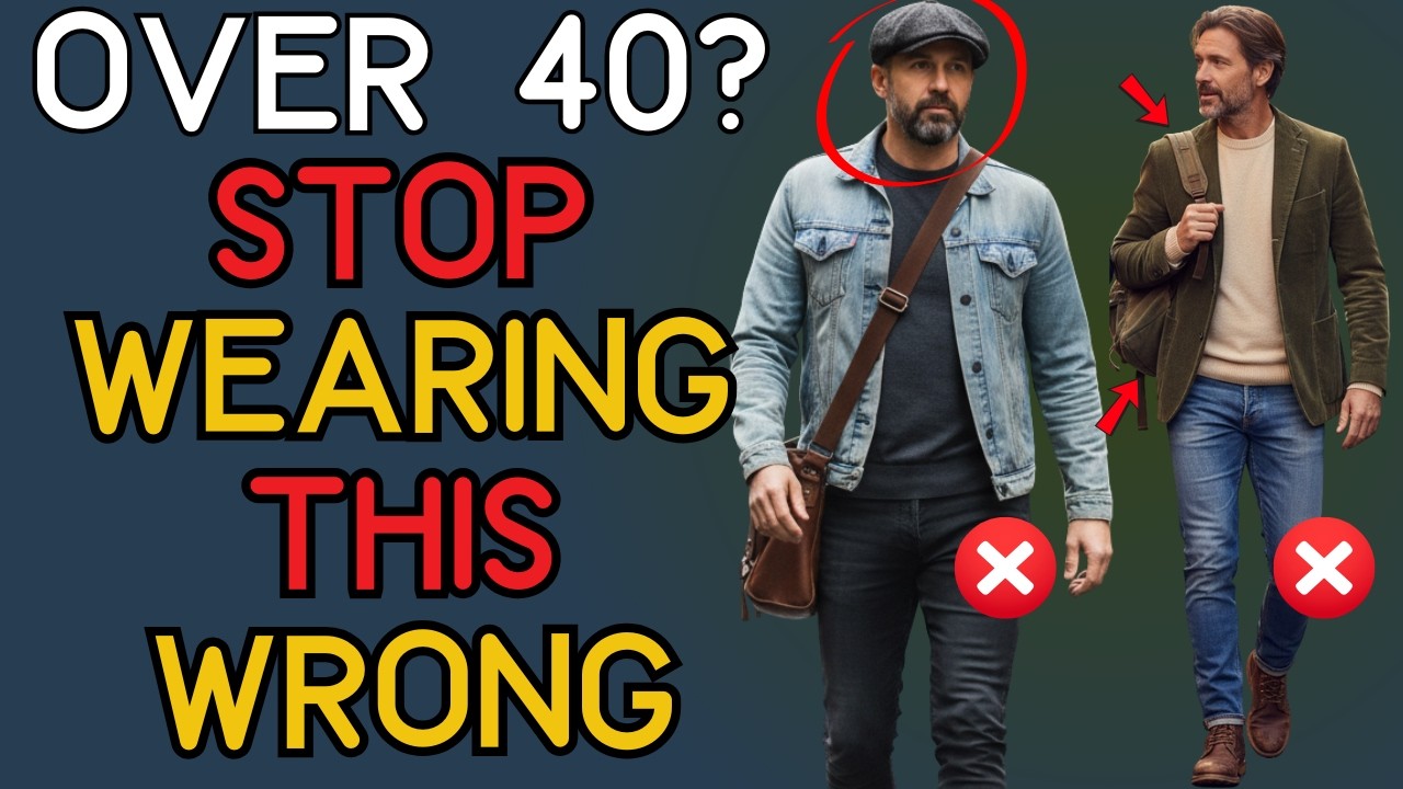 Fall Accessories: 10 Mistakes Most Men Over 40 Make | 40+ Men's Fashion