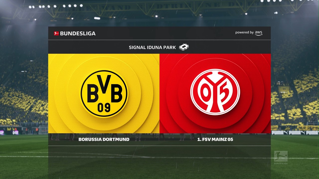 Borussia Dortmund vs Mainz 05 Bundesliga 2026 Prediction Round 22 Full Gameplay [PS5]