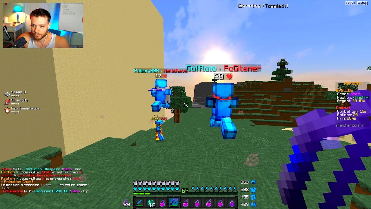 Je le TRAP pendant un Gros PILLAGE de BASE ! (PvP Faction)