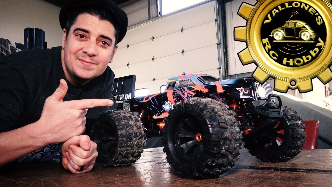 Review EAT02 Eachine 1/8 Scale Brushless Monster Truck - RC ZD Pirates 3 Clone
