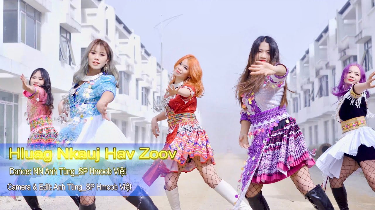 Gái Xinh Nhảy Hluag Nkauj Hav Zoov Cực Kỳ Sexy _  NN Anh Tùng_SP Hmoob Việt| Dance Tawm Tshiab 2023