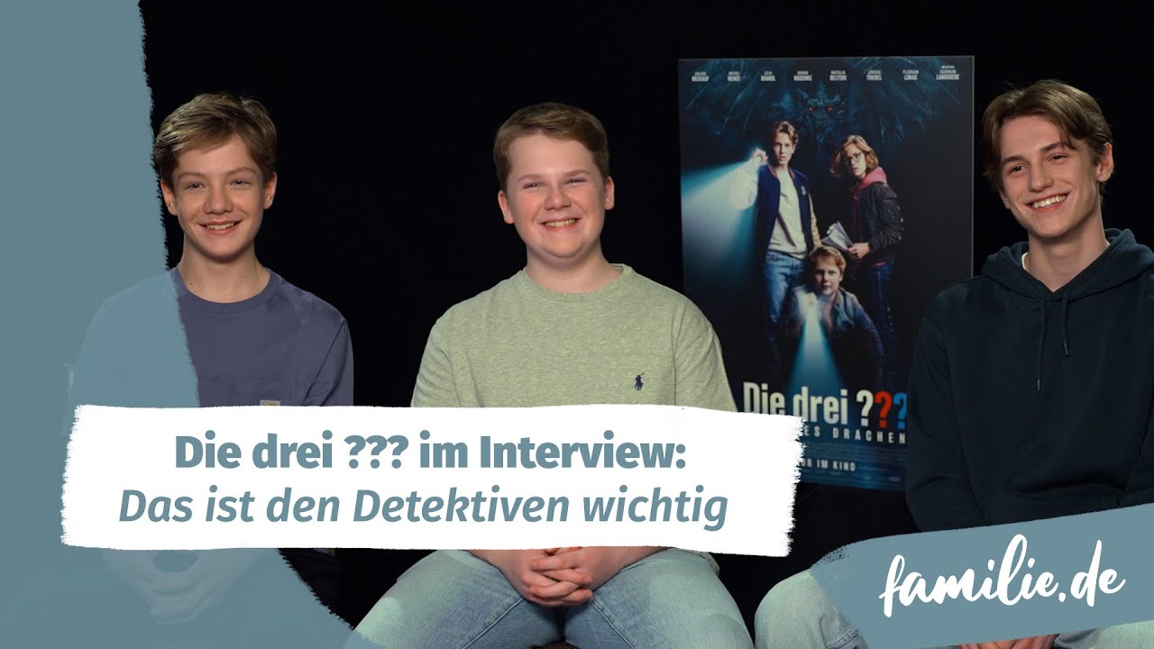 Die drei ??? im Interview zum neuen Film 