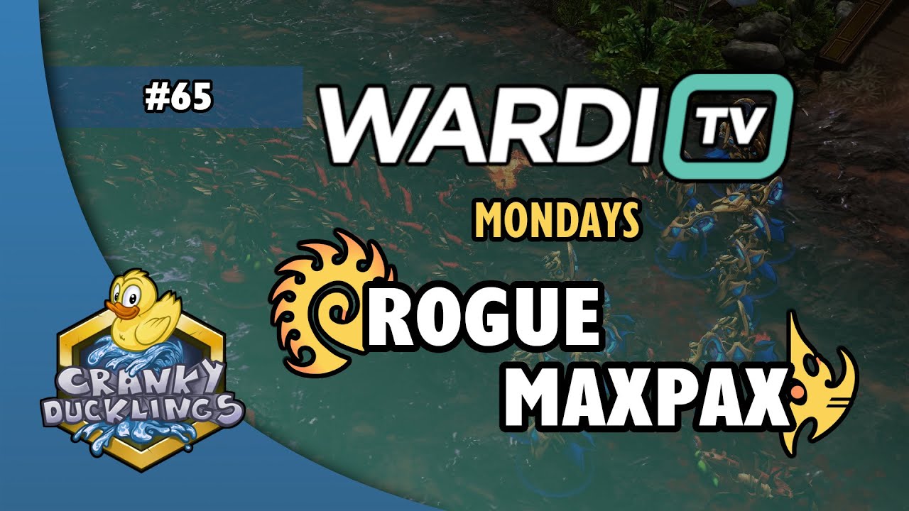 Rogue vs MaxPax - ZvP | WardiTV Mondays #65 | Weekly StarCraft 2 Tournament