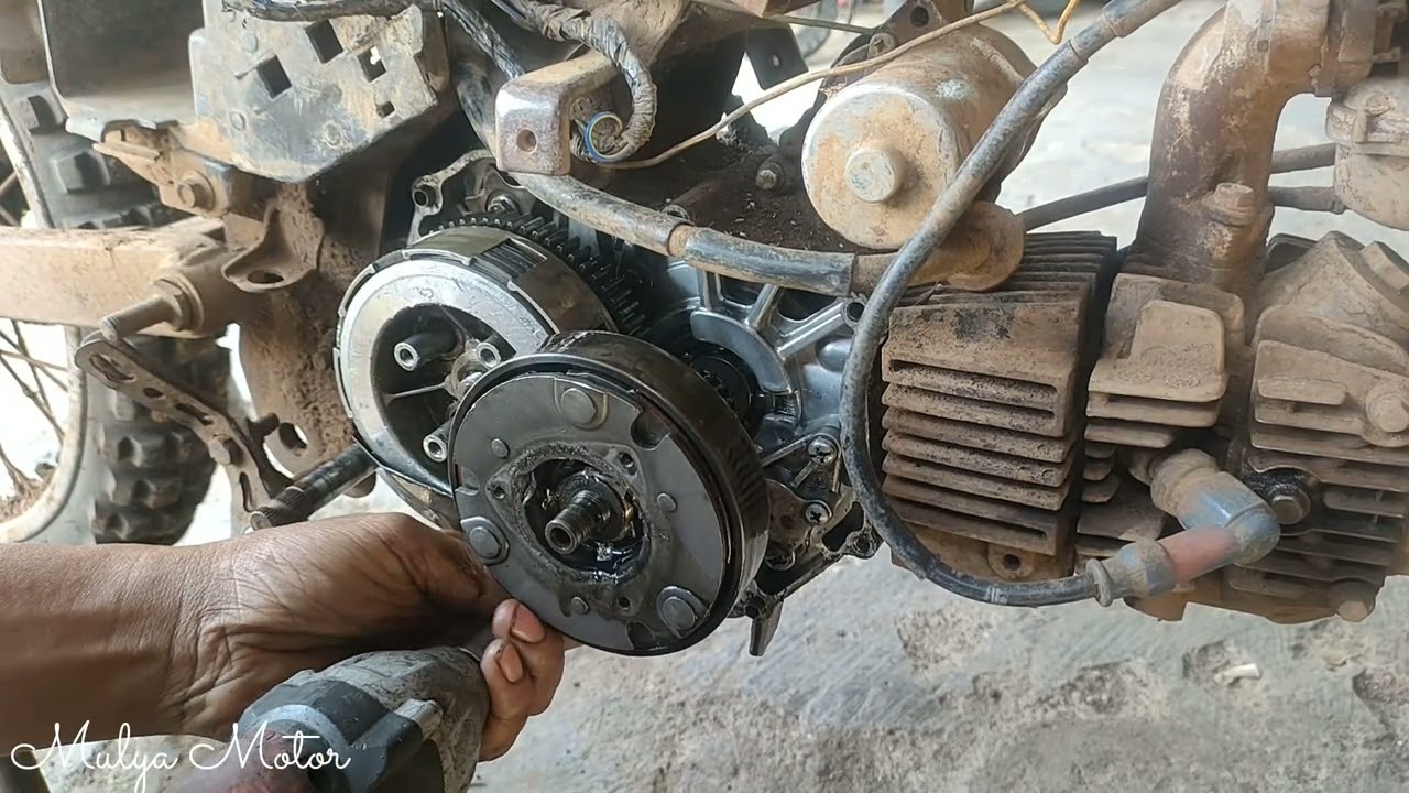Supra 100cc tidak mau masuk gigi