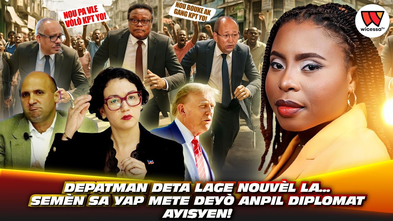 Depatman deta lage nouvèl la..Plis pase 10 Ofisyèl Ayisyen nan kouri..Elikoptè LONU ap fè trafik 🇭🇹