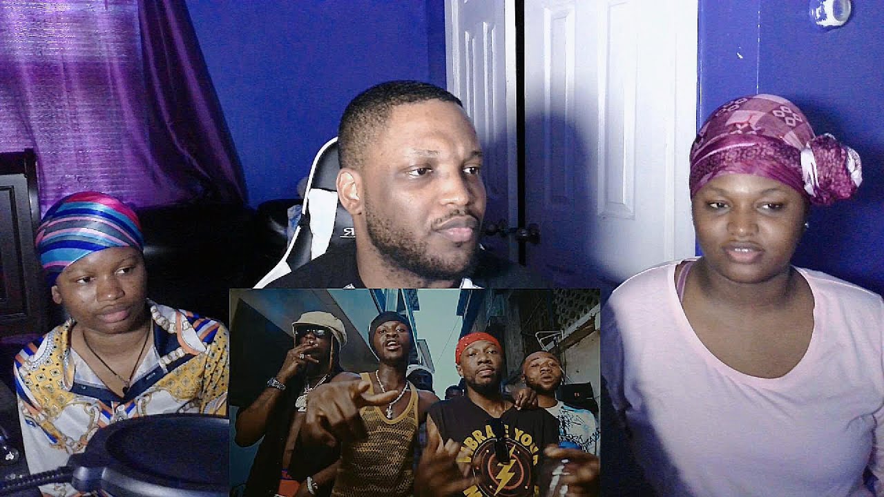 Nigerian siblings react HIMRA - GANJAMAN FT. KWAKU DMC, REGGIE, O'KENNETH &  Official Music Video