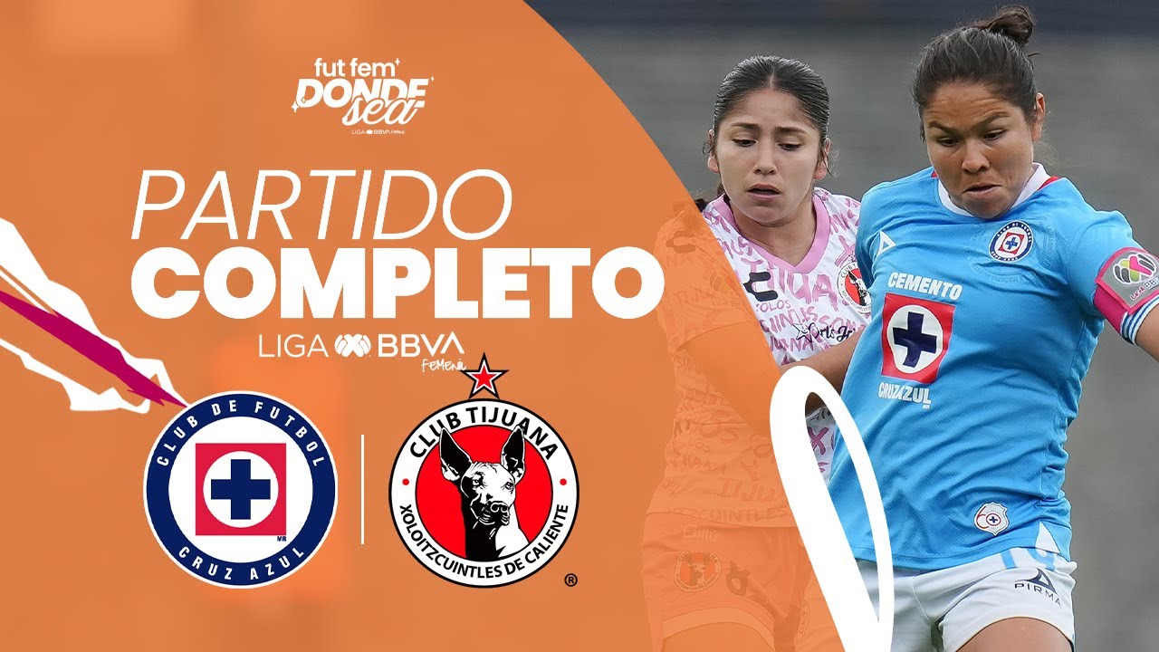 Partido Completo: Cruz Azul vs Tijuana | JORNADA 2 | Clausura 2025