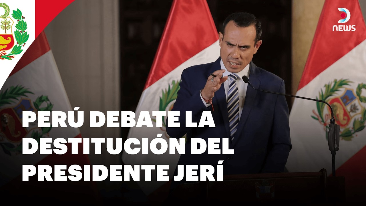 🇵🇪 Sesión histórica para discutir siete mociones de censura contra José Jerí | DNews