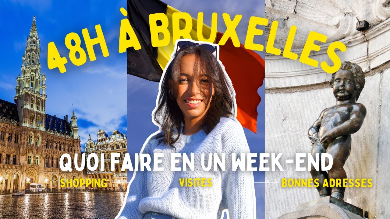 UN WEEKEND À BRUXELLES (itinéraire, bonnes adresses, où dormir…) - vlog | Tina Julia