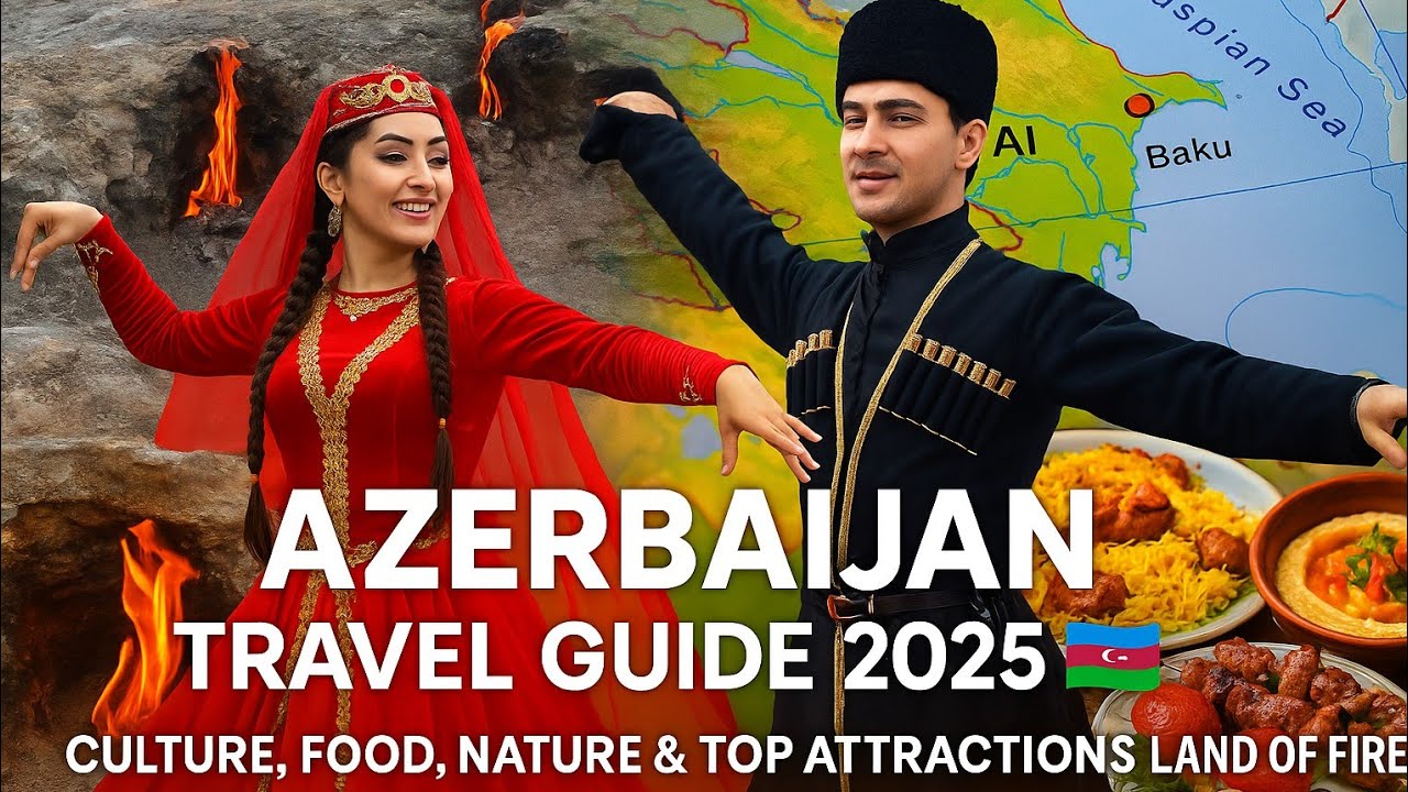 Azerbaijan Travel Guide 2025 🇦🇿 | Culture, Food, Nature & Top Attractions | Land of Fire