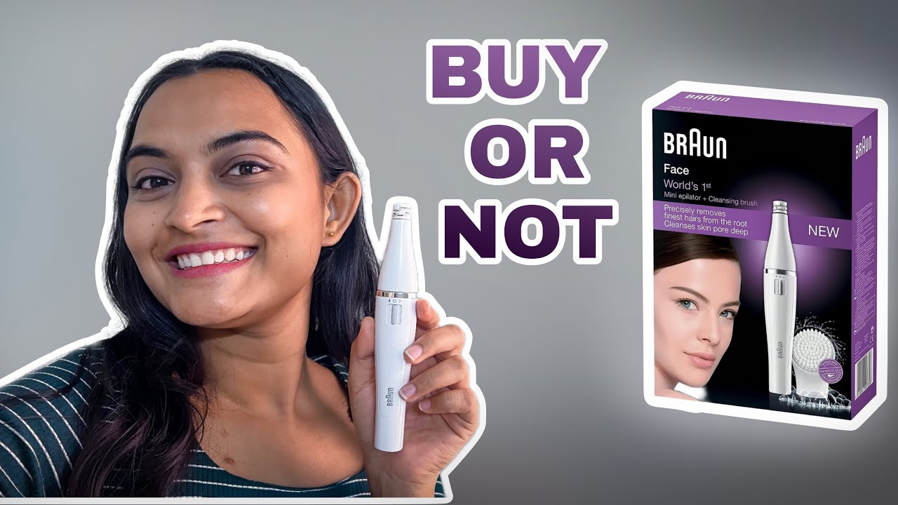 Braun Face 810 – Mini Facial Epilator honest #review |1.5 yrs used | buy or not?💸