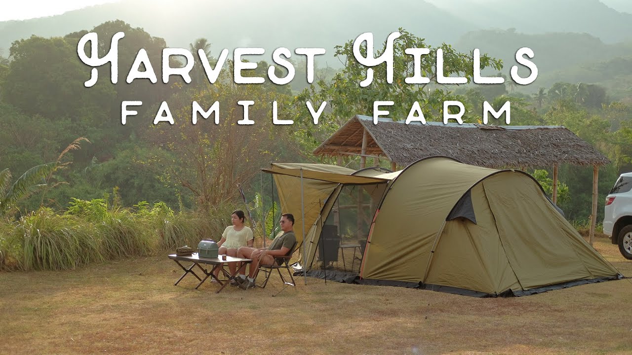 Harvest Hills Family Farm | Nasugbu, Batangas | Car Camping | Shinecrave Tunnel Tent