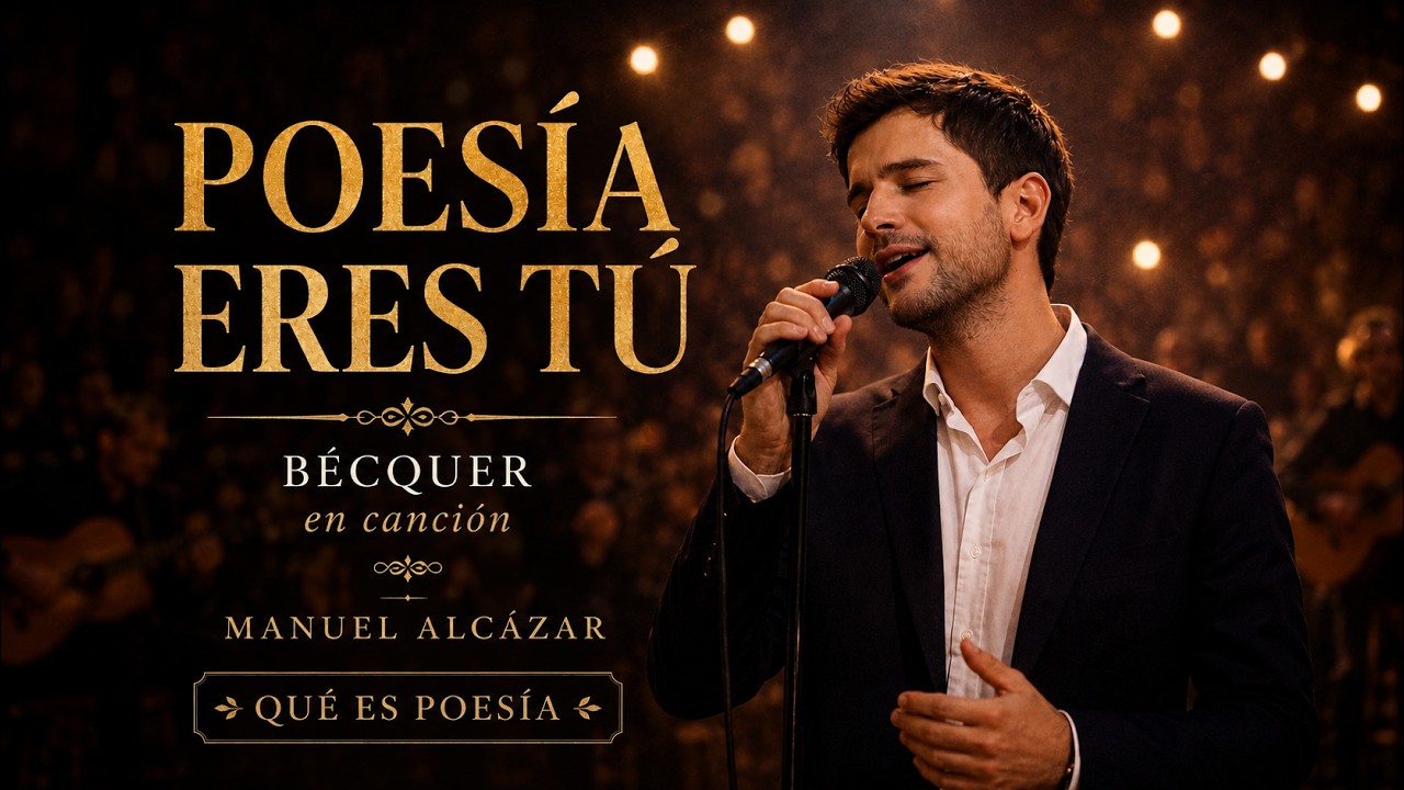 Poesía eres tú (Videoclip + Letra) | Manuel Alcázar | Qué es poesía