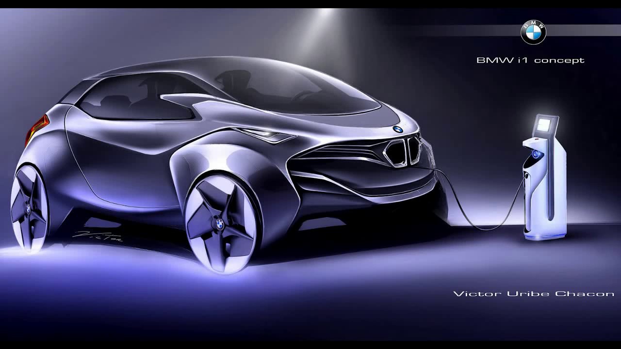Новый BMW i1 - Электромобиль БМВ i1 - Видео