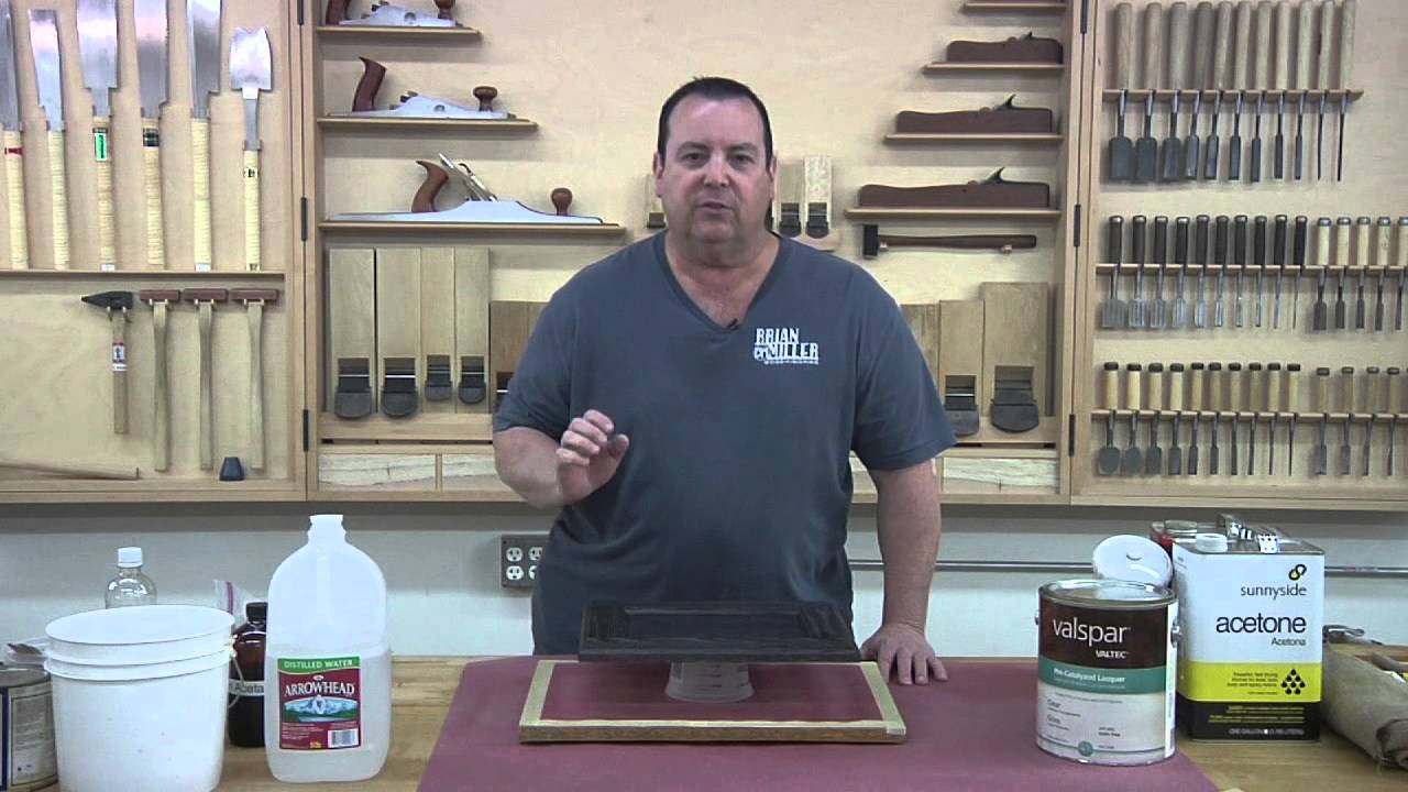 Coloring with Iron Acetate, Filling the Grain