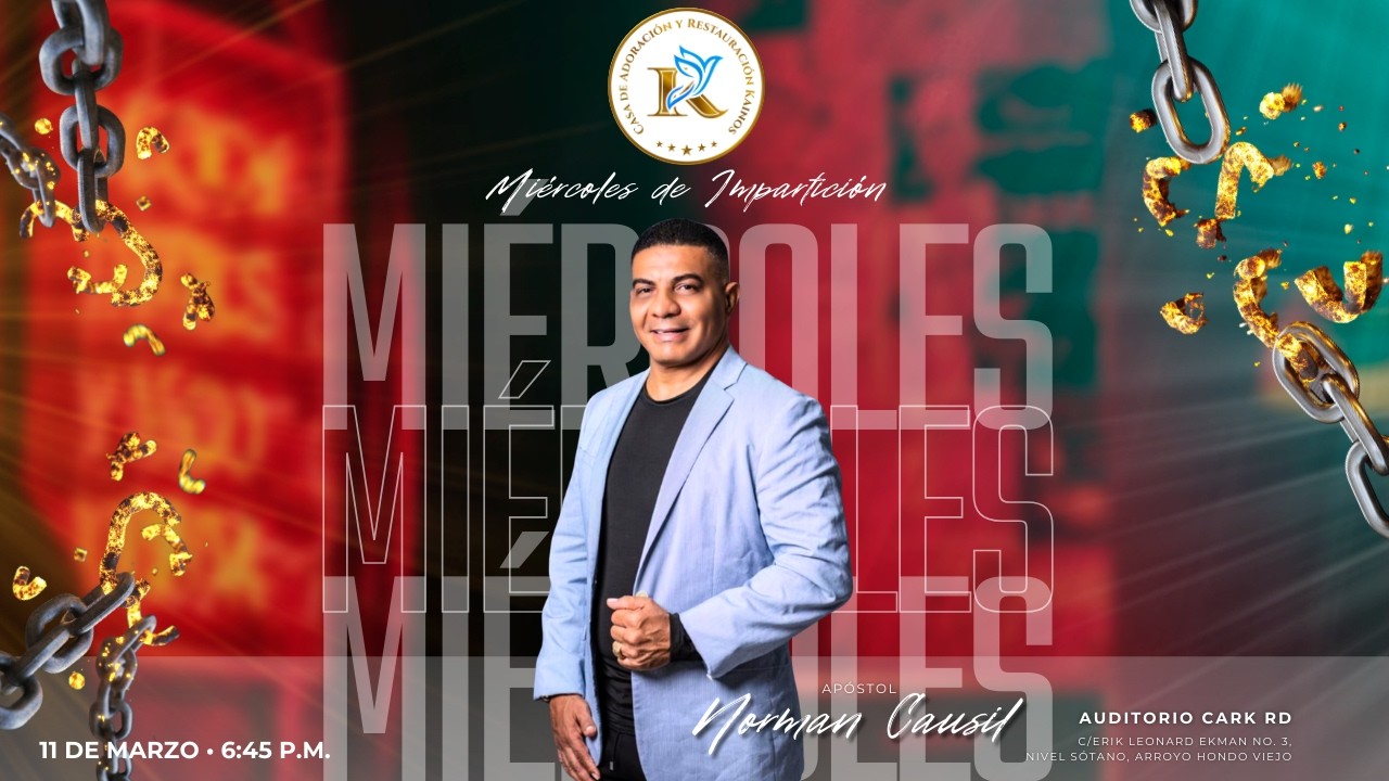Miercoles de imparticion  3/11/26 - Apostol Norman Causil