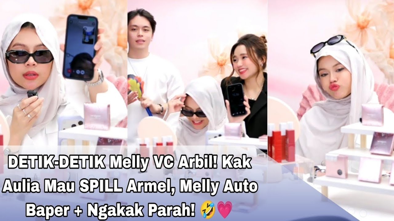 BIKIN BAPER!!!! 😱DETIK-DETIK Melly VC Arbil! Kak Aulia Mau SPILL Armel, Ngakak Parah! 🤣💗