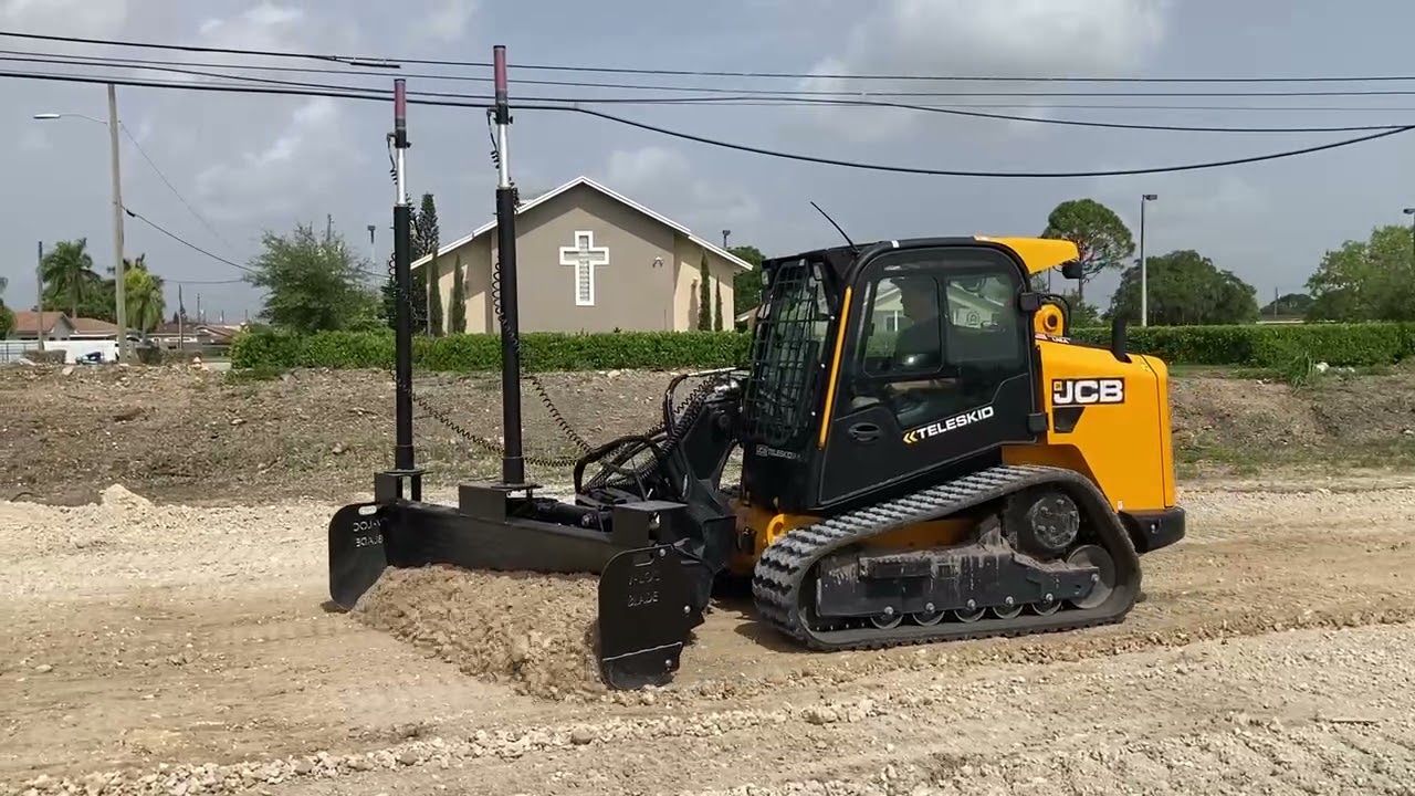 Island Homes - JCB Teleskid with V-Loc System