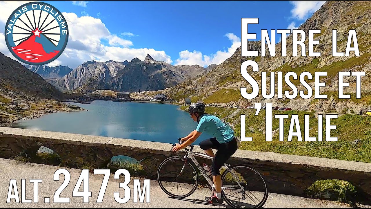 Col du Gd-St-Bernard en vélo