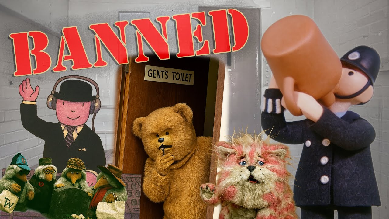 5 Banned Kids' TV Moments That Went Horribly Wrong | Mr Benn, Bagpuss, Rainbow, and more! - parody