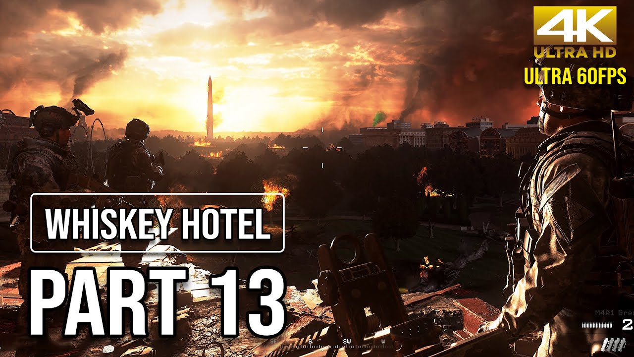 CALL OF DUTY: MODERN WARFARE 2 REMASTERED PC | PART 13 | 4K ULTRA - 60FPS |Walkthrough No Commentary