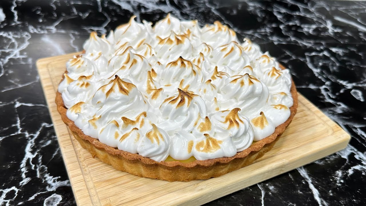 TARTE AU CITRON MERINGUÉE 🍋 Avec ces astuces vous la réussirez dès le premier coup