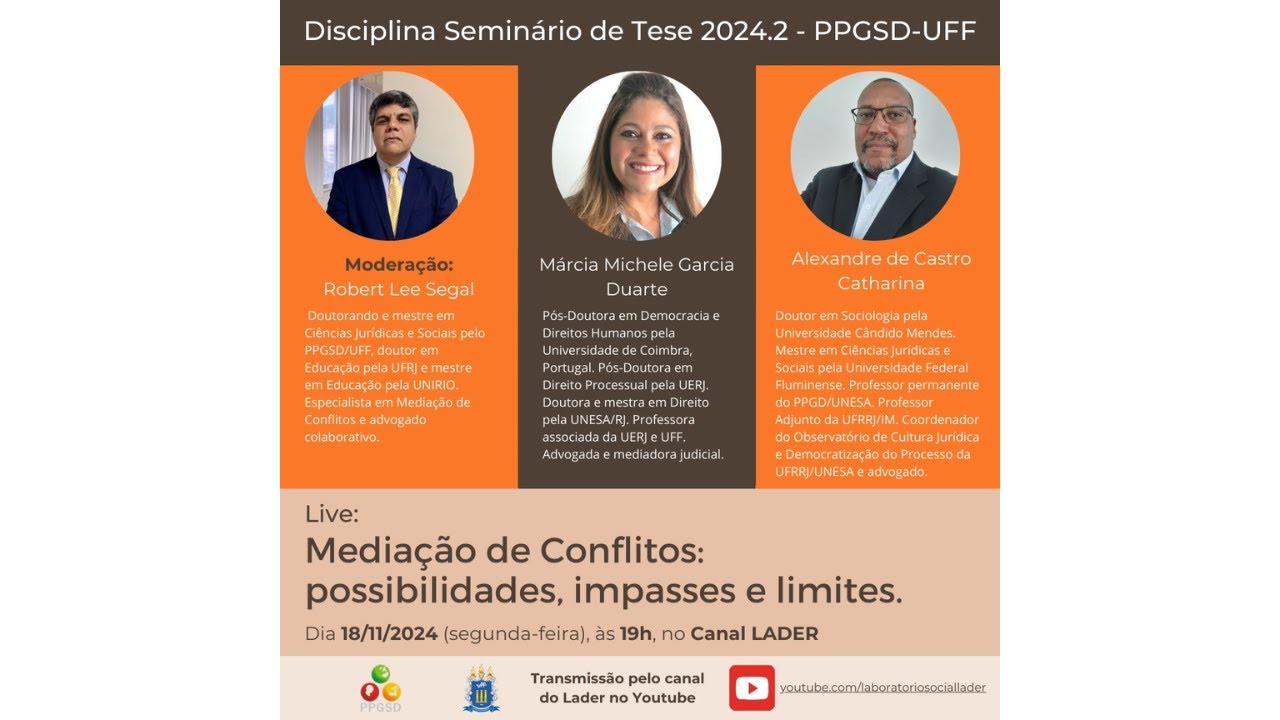 mediação de conflitos: possibilidades, impasses e limites