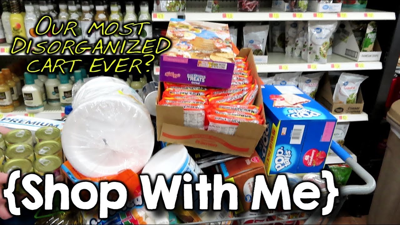 Dual Cart Stackers ¦ Large Family Shop with Me ¦ Sept  2019 DAY 2!