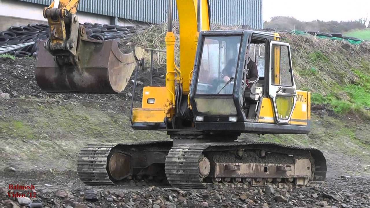 Building a Cow Shed.  (3) - Preparing Slurry Store Floor.