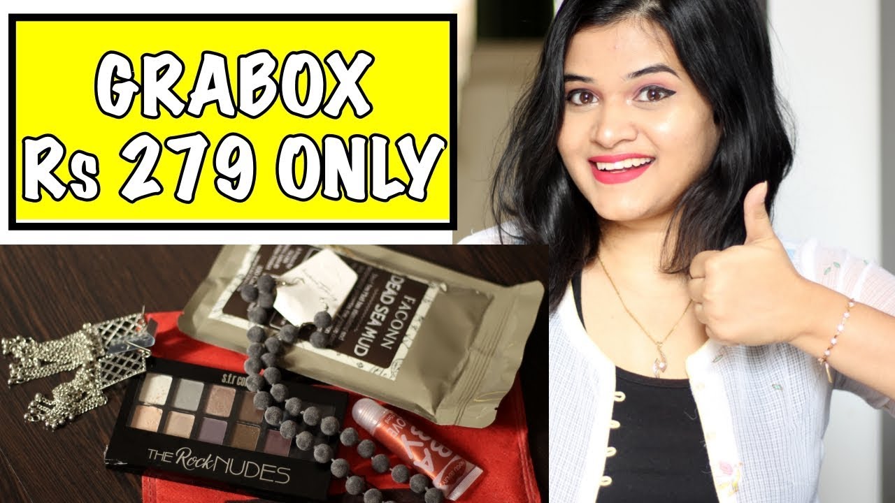 Grabox March 2019 | Cheapest subscription box in India