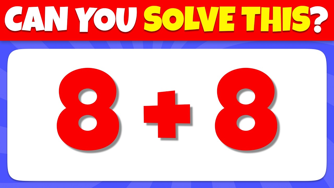 Can You Pass This Maths Quiz...? ➗✖️🧠 Test Your Mathematics Skills