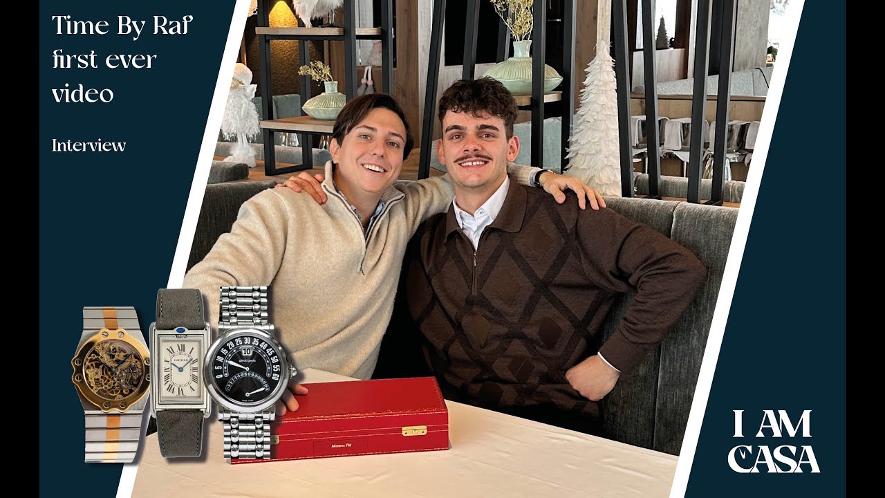 TimeByRaf's first interview - The watch guy you should know - From Cartier to Genta with passion